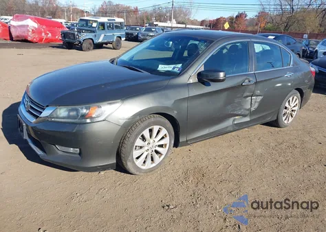 2013 Honda Accord Sdn Ex-L from USA, damaged, VIN 1HGCR2F81DA225380